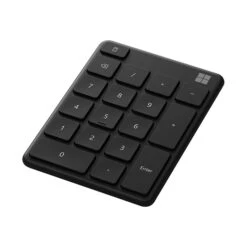 Microsoft Number Pad Wireless Keypad, Matte Black (23O-00016)