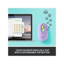 Logitech POP Wireless Ambidextrous Optical Mouse, Daydream (910-006544)