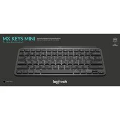 Logitech MX Keys Mini Wireless Ergonomic Keyboard, Black (920-010475)