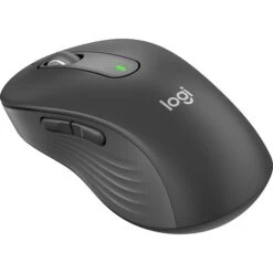 Logitech Signature M650 L Wireless Optical Mouse, Graphite (910-006231)