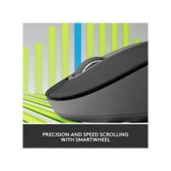 Logitech Signature M650 Wireless Optical Mouse, Graphite (910-006250)