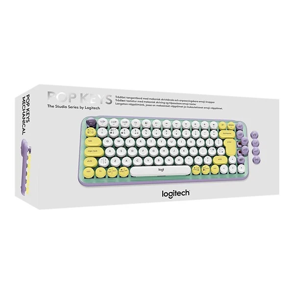 Logitech POP Keys Wireless Bluetooth Mechanical Keyboard, Daydream (920-010708) - Image 6