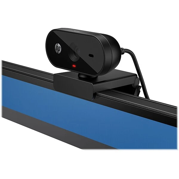 HP 320 FHD 1080p Webcam, 2MP, Black (53X26AA#ABL) - Image 7
