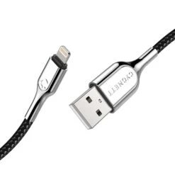Cygnett Armored Lightning To USB-A Charge And Sync Cable, 3.937" (CY2668PCCAL)