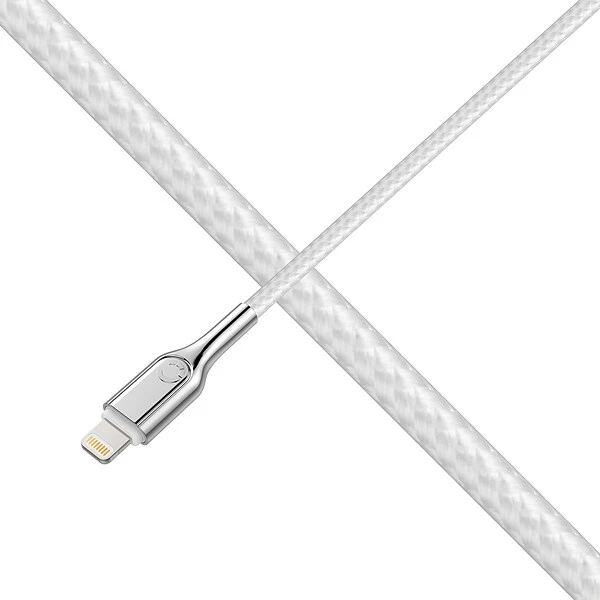 Cygnett Armored Lightning To USB-A Charge And Sync Cable, 6', White (CY2686PCCAL) - Image 3