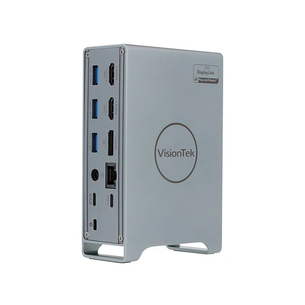 VisionTek VT7100 Universal Triple-Display 4K Docking Station (901499)