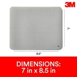 3M™ Precise™ Mouse Pad With Adhesive Back, Bitmap, Optical Mouse Performance And Battery Saving Design (MP200PS)