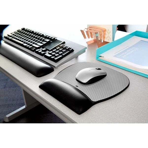 3M™ Precise™ Mouse Pad With Gel Wrist Rest, Vertex, Optical Mouse Performance, Battery Saving Design (MW310LE) - Image 8