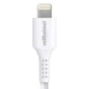 Cellhelmet Charge And Sync USB-A To Lightning Round Cable, 6' (CABLE-LIGHT-A-6-R-W)