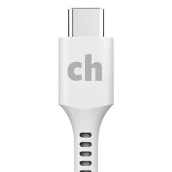 Cellhelmet Charge And Sync USB-C To Lightning Round Cable, 1' (CABLE-R-LIGHT-TYPE-C-1)