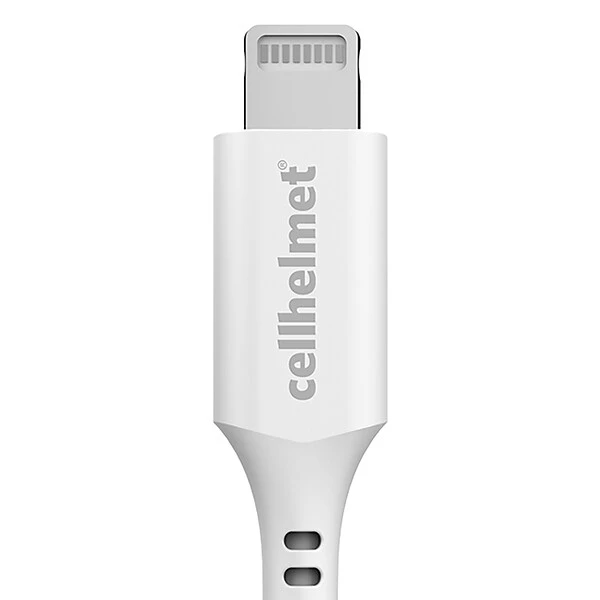 Cellhelmet Charge And Sync USB-C To Lightning Round Cable, 1' (CABLE-R-LIGHT-TYPE-C-1) - Image 2