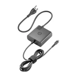 HP 65 W USB Travel Power Adapter, Black, For Notebook/Tablet PC (HPX7W50AA)