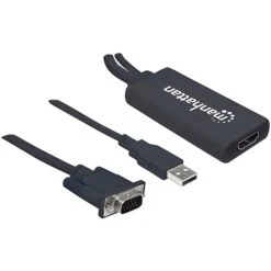 MANHATTAN VGA & USB To HDMI Converter (152426)