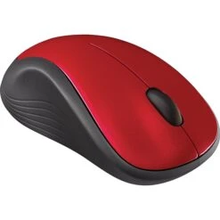 Logitech M310 Wireless Optical Mouse, Flame Red Gloss (910-002486)