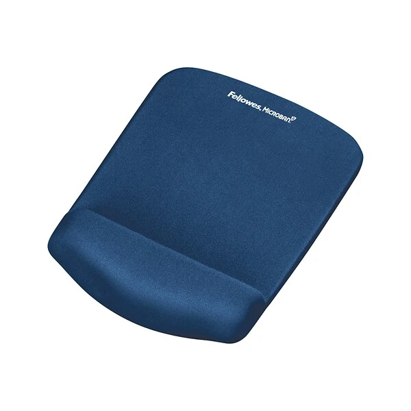 Fellowes PlushTouch Foam Mouse Pad, Blue (9287301)