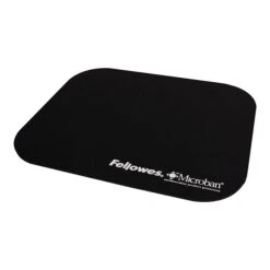 Fellowes Microban Mouse Pad, Black (5933901)