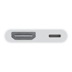 Apple Lightning To HDMI Adapter For IPhones, IPads, And IPods With Lightning Connector (MD826AM/A)