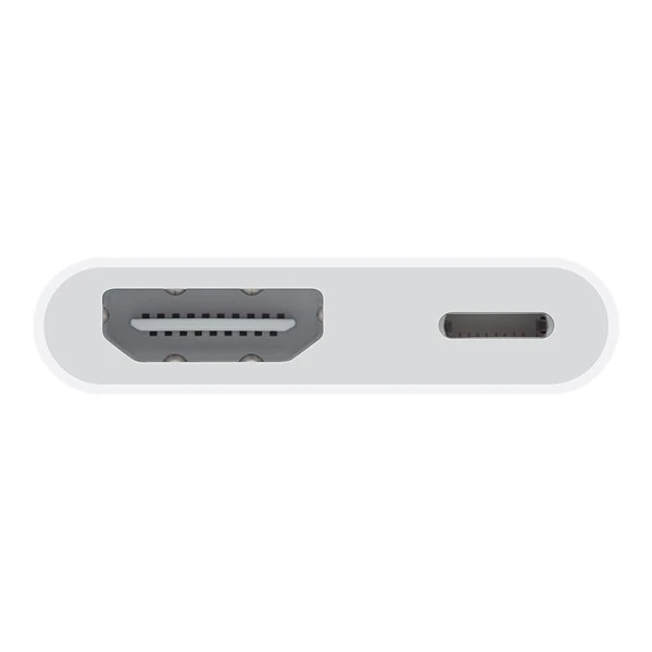 Apple Lightning To HDMI Adapter For IPhones, IPads, And IPods With Lightning Connector (MD826AM/A)