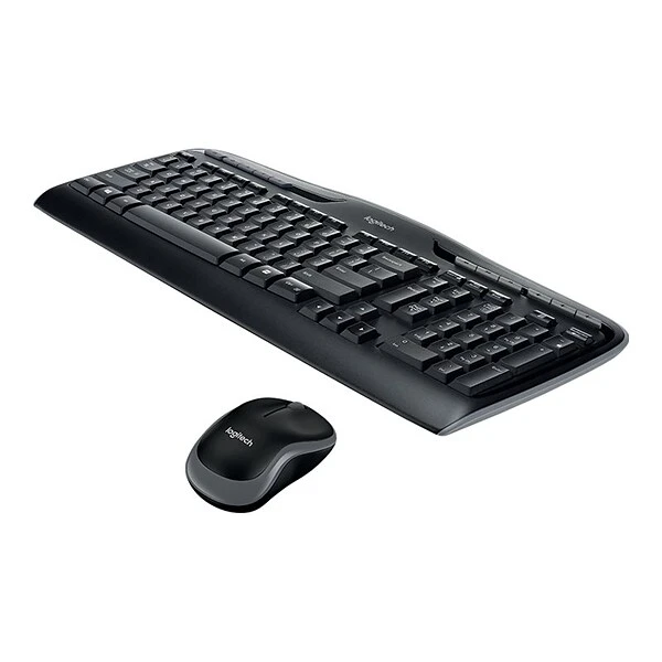 Logitech Desktop MK320 Wireless Keyboard & Mouse, Black (920-002836) - Image 3