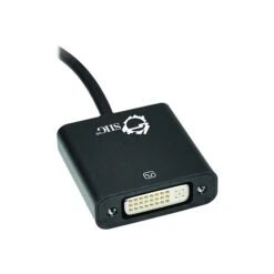 SIIG DisplayPort To DVI-D DispalayPort Adapter, Male To Female (CB-DP0P11-S1)