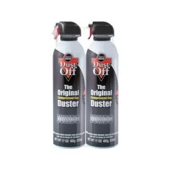 Dust-Off Jumbo Air Duster, 17 Oz., 2/Pack (DPSJMB)