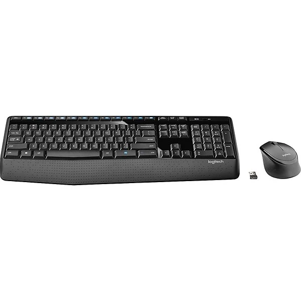 Logitech MK345 Wireless Keyboard & Mouse, Black (920-006481) - Image 2