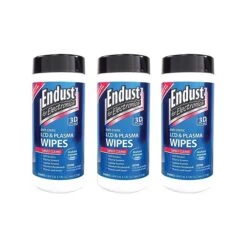Endust Anti-Static Screen Cleaner Wipes, 70/Canister, 3 Canisters/Pack (NOZ11506KIT)