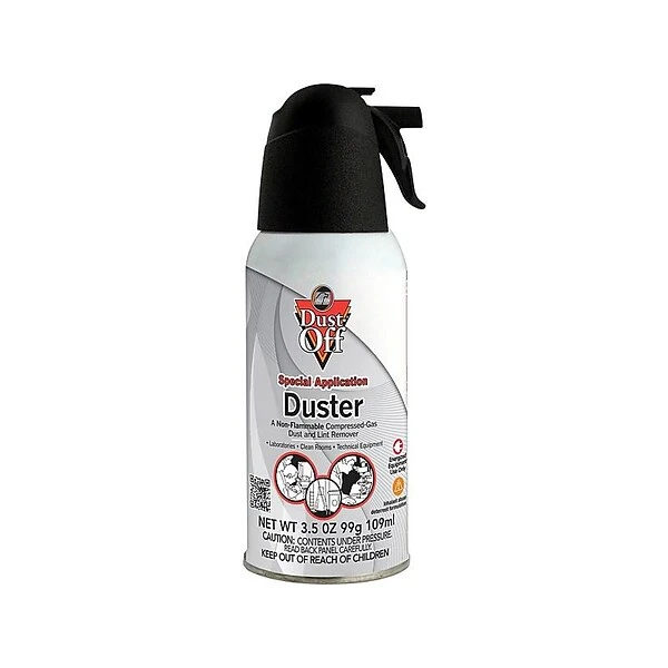 Falcon Dust-Off Non-Flammable Air Duster, 3.5 Oz., 1/Pack (DPNJB)