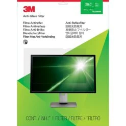 3M™ Anti-Glare Filter For 20" Widescreen Monitor (16:9) (AG200W9B)