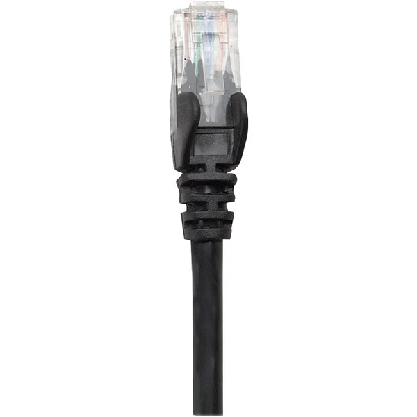 Intellinet Network Solutions CAT-5E UTP 3 Foot PVC Patch Cable, Black (320740) - Image 2