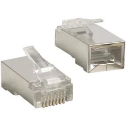 Ethereal C6T 8-Pin CAT-6 Crimp Connector, 50 Pk