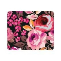 OTM Essentials Black Mouse Pad, Rose Bloom (OP-MH-Z074A)