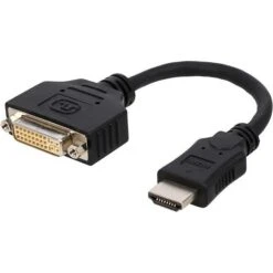 VisionTek 900744 0.6' HDMI Video Cable, Black