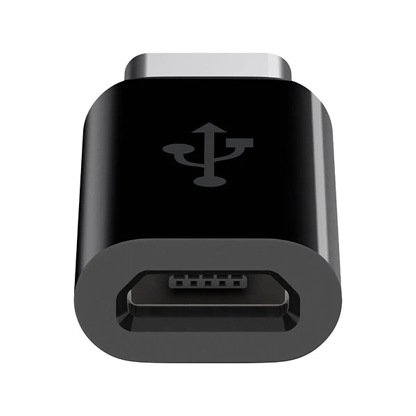 Belkin USB-C To Micro USB Adapter, Male To Female (F2CU058BTBLK)