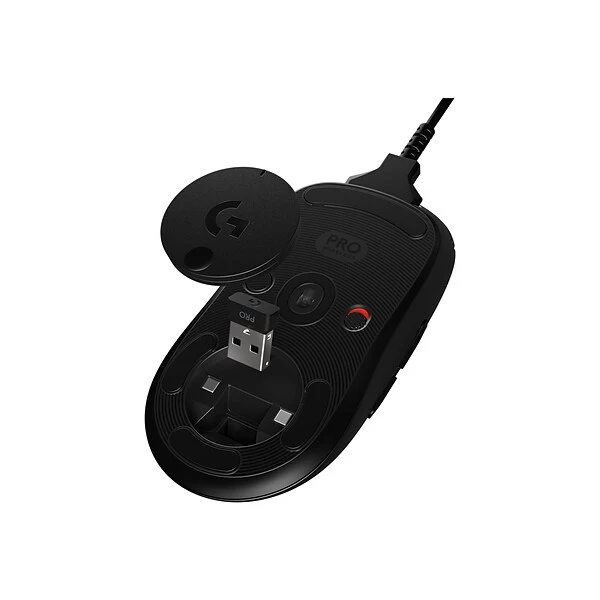 Logitech PRO Wireless Gaming Optical Mouse, Black (910-005270) - Image 7