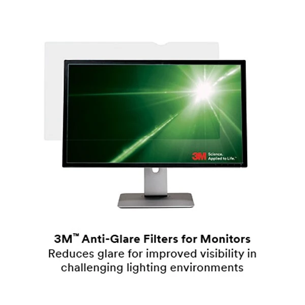 3M™ Anti-Glare Filter For 24" Widescreen Monitor (16:10) (AG240W1B) - Image 3