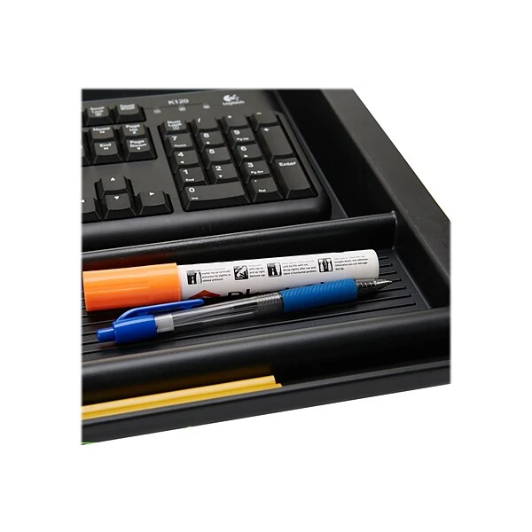 Mind Reader Anchor Collection Undermount Keyboard Drawer, Black (LGKEYORG-BLK) - Image 5