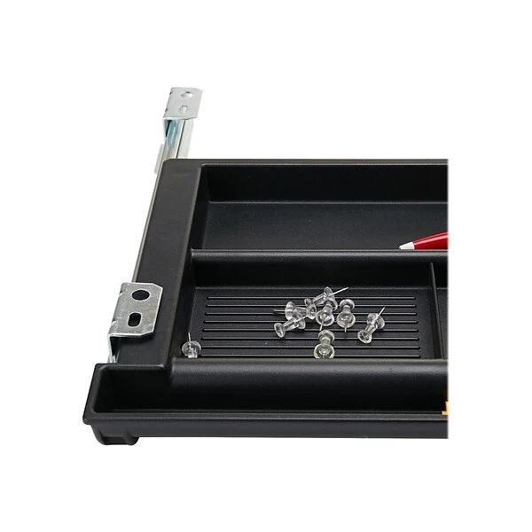 Mind Reader Anchor Collection Keyboard Drawer, Black (KEYBCON-BLK) - Image 3