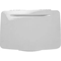 Mind Reader 17.5" X 12" Plastic Lap Desk, White (LAPSTOR-WHT)