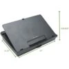 Mind Reader 15" X 11.25" Lap Desk Storage, Black (ZLAP-BLK)