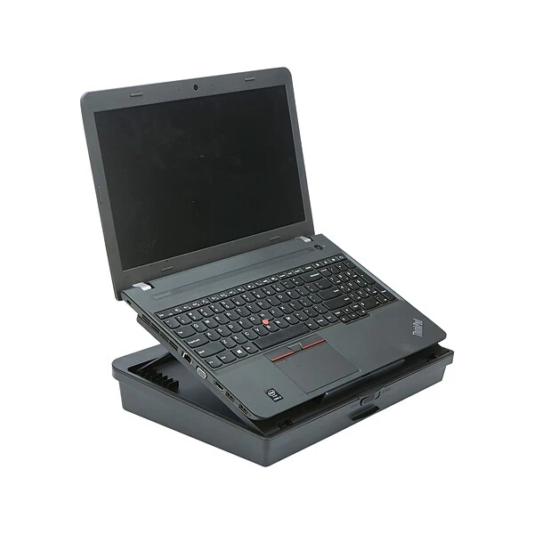 Mind Reader 15" X 11.25" Lap Desk Storage, Black (ZLAP-BLK) - Image 2