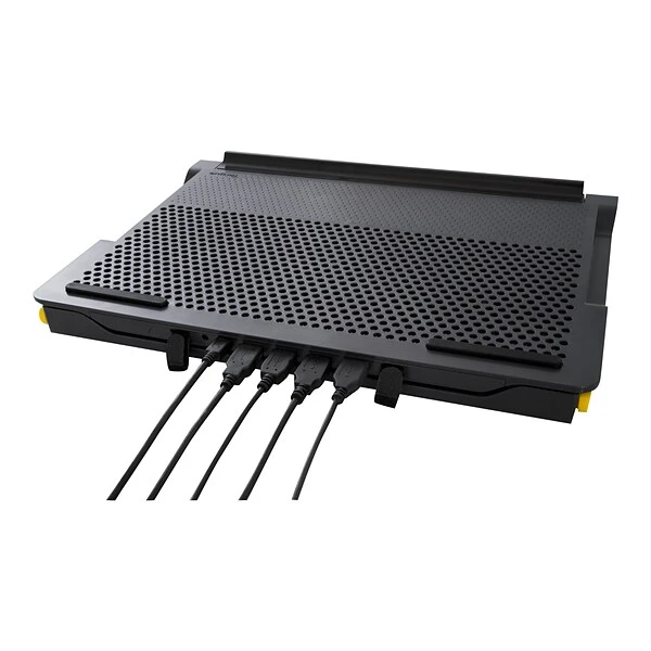 Targus Chill Mat+ For 17" Laptops, 4-Port USB HUB, Black (AWE81US) - Image 4