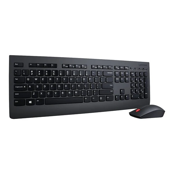 Lenovo Professional Combo Ergonomic Keyboard And Mouse, Black (4X30H56796)