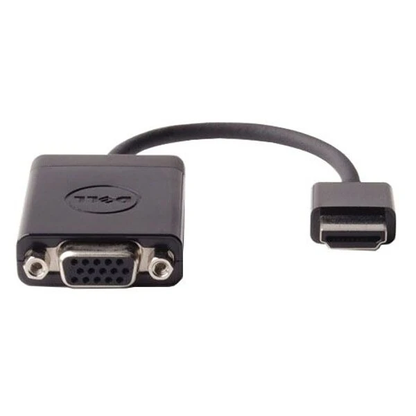 Dell⢠HDMI/VGA Video Adapter For Chromebook, Latitude, Precision Workstation, Black (470ABZX)